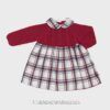 Vestido cuerpo punto CUADROS familia Bosque