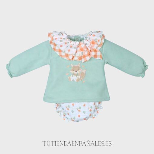 Conjunto sudadera ranita ARDILLA LAZO