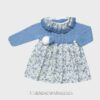 Vestido cuerpo punto lana Juliana FLORES familia Candelas