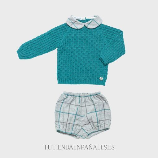 Conjunto pantalón Juliana CUADROS familia Ensueño