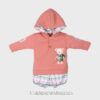 Conjunto sudadera capucha OSO BUFANDA