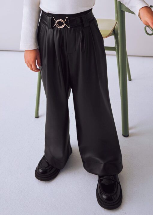 Pantalón largo Mayoral CUERO negro - Imagen 5