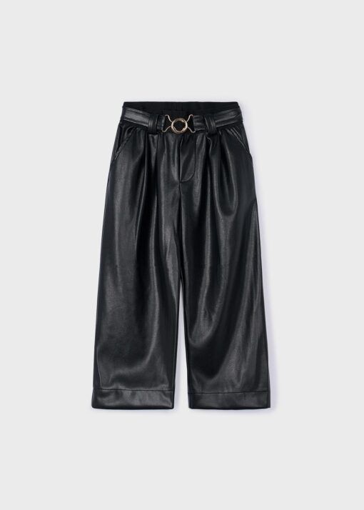 Pantalón largo Mayoral CUERO negro - Imagen 4