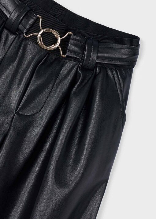 Pantalón largo Mayoral CUERO negro - Imagen 2