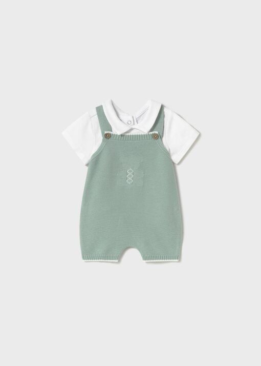 Conjunto peto tricot Mayoral OSO verde