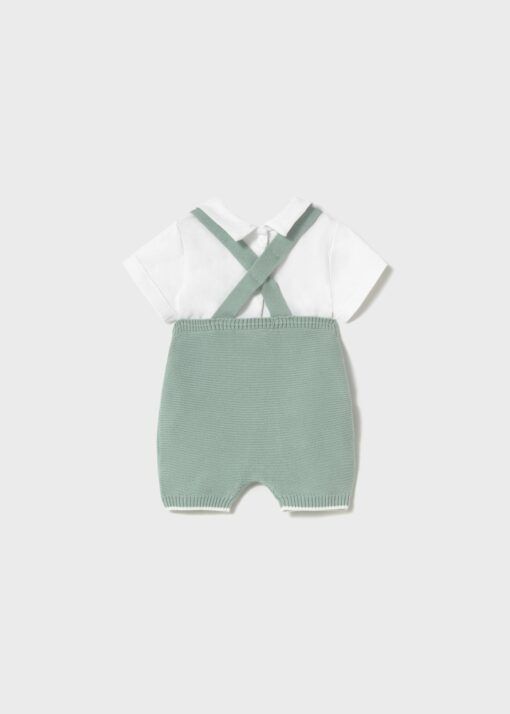 Conjunto peto tricot Mayoral OSO verde - Imagen 3