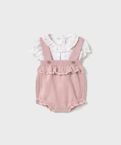 Conjunto peto tricot Mayoral PLUMETI VOLANTE