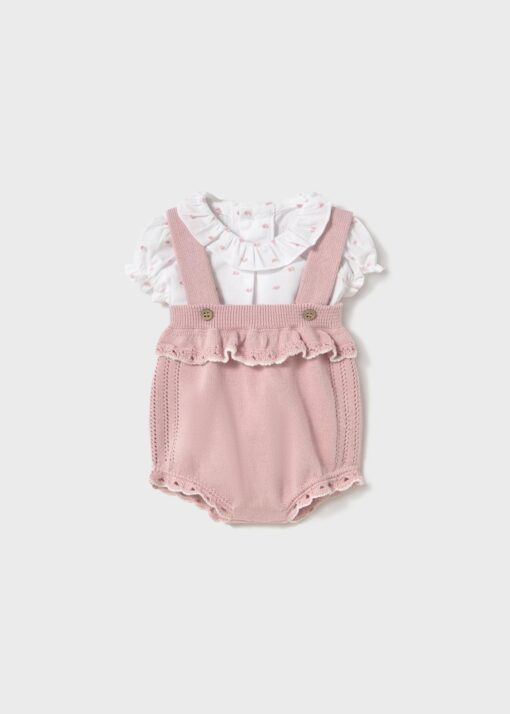 Conjunto peto tricot Mayoral PLUMETI VOLANTE