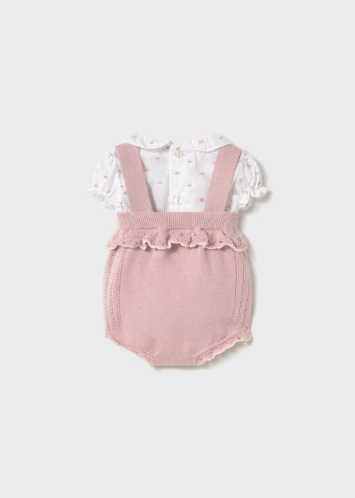 Conjunto peto tricot Mayoral PLUMETI VOLANTE - Imagen 4