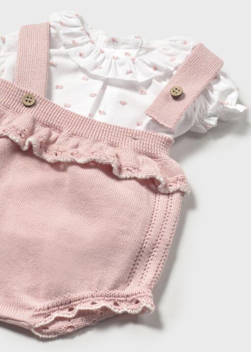 Conjunto peto tricot Mayoral PLUMETI VOLANTE - Imagen 3
