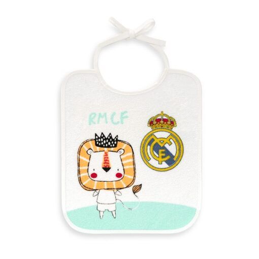 Pack 2 BABEROS rizo plastificado oficial Real Madrid - Imagen 3