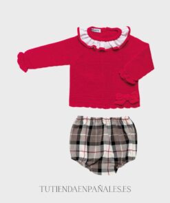 Conjunto pantalón Juliana SUETER LAZO familia Caricia