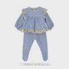 Conjunto polainas 2 piezas CANALÉ LIBERTY azul
