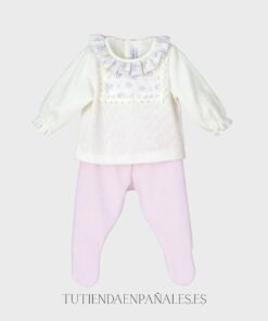 Conjunto polainas 2 piezas RAMOS rosa
