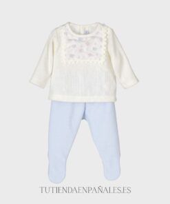 Conjunto polainas 2 piezas RAMOS celeste