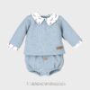 Conjunto sudadera niño PERRITOS azul