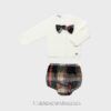 Conjunto pantalón Juliana CUADROS PAJARITA familia Lucero