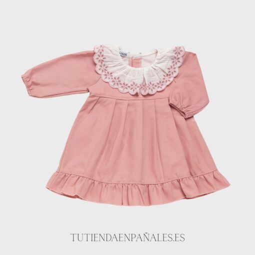 Vestido enterizo 2 VOLANTES PUNTILLA familia Susurro
