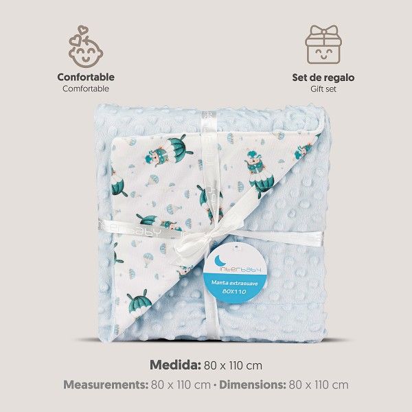 Manta coralina burbuja PARACAIDISTAS - Imagen 3