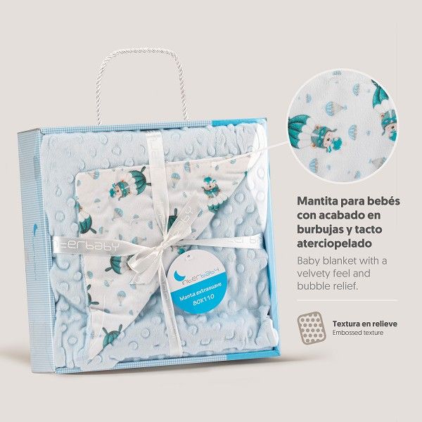 Manta coralina burbuja PARACAIDISTAS - Imagen 2