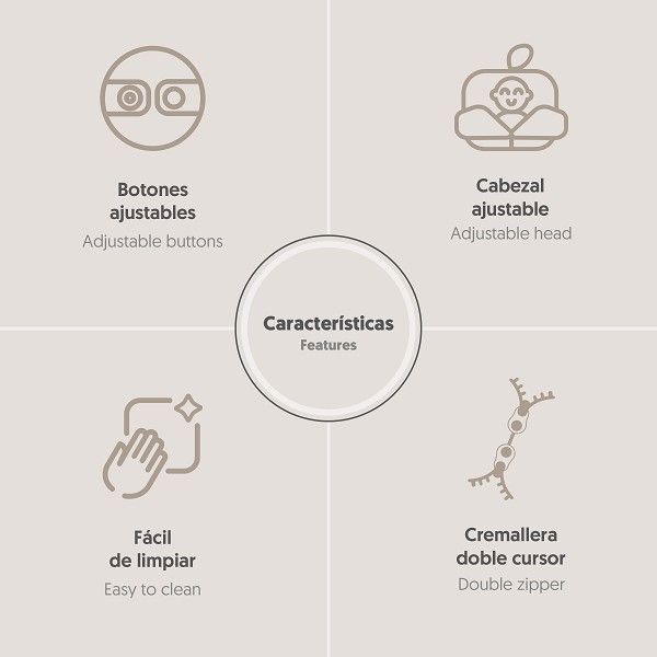 Saco silla universal polar UNICORNIO - Imagen 6