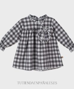 Vestido bebé manga larga LAZADA VICHY