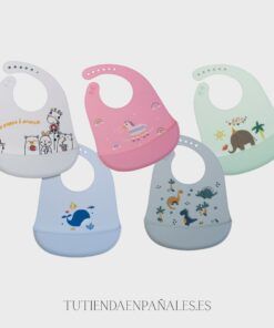 Babero silicona DIBUJOS Gamberritos