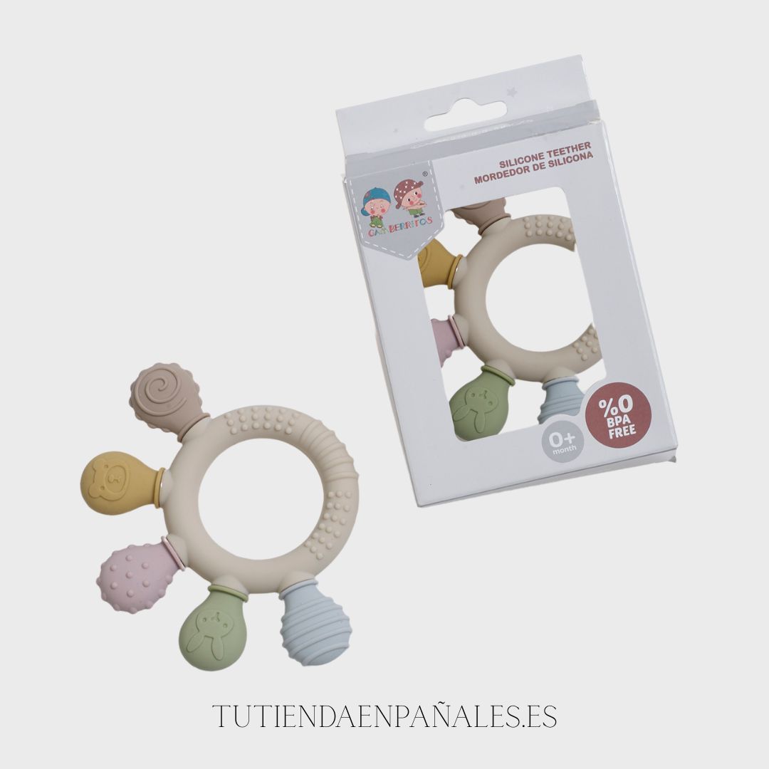 Mordedor silicona ESPIRAL