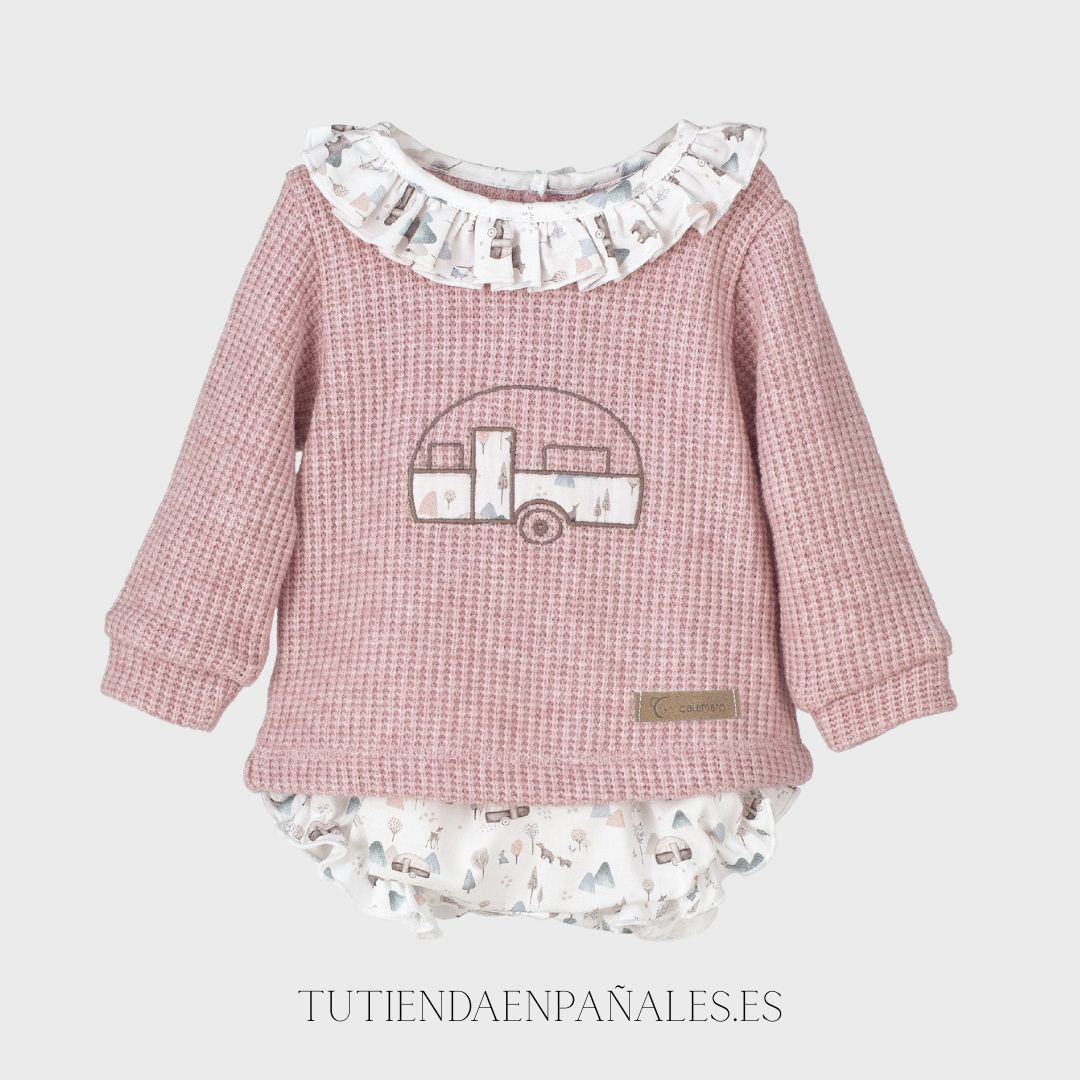 Conjunto pololo BOSQUE CARAVANA nude