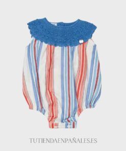 Pelele Juliana cuerpo punto REDONDO RAYADO familia DAIMUS