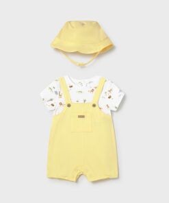 Pelele peto y gorro Mayoral SAFARI sunny
