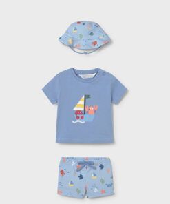 Conjunto baño y gorro Mayoral VELERO