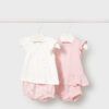 Conjunto 2 piezas algodón Mayoral GATITOS rosa