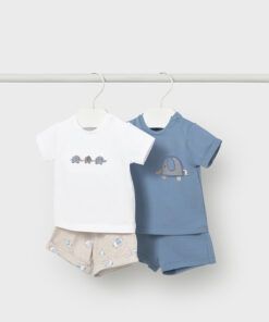 Conjunto 2 piezas algodón Mayoral ELEFANTITO azul