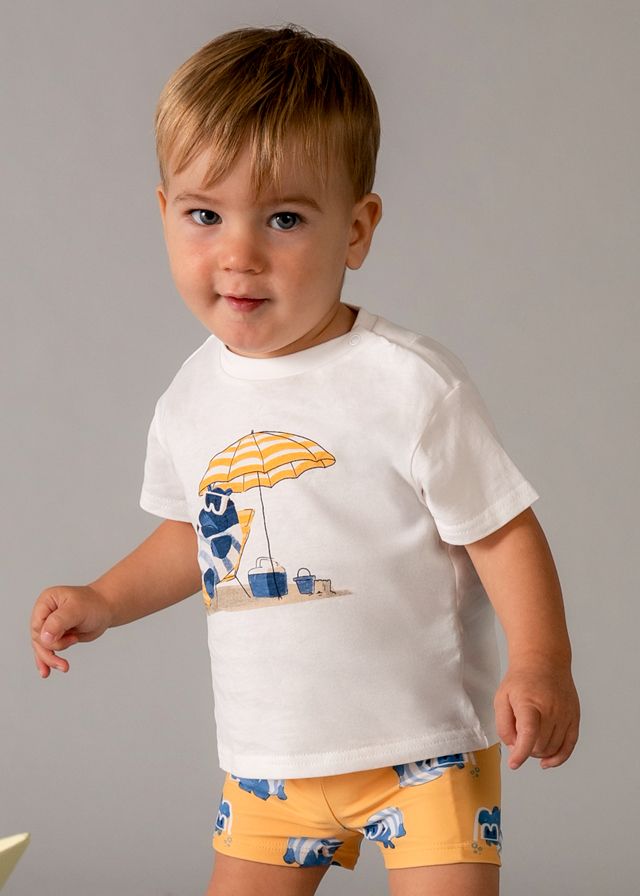 Conjunto baño camiseta Mayoral HIPOPOTAMO - Imagen 4