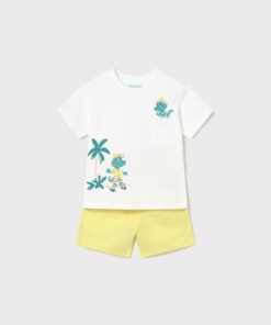 Conjunto 2 piezas algodón Mayoral COCODRILO MONOPATÍN
