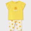 Conjunto camiseta leggings Mayoral GIRASOLES