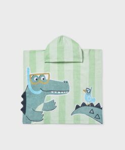 Poncho baño Mayoral COCODRILO