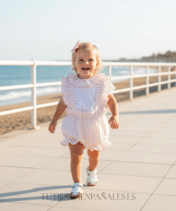 Ranita de tirantes con camiseta GRAN LAZADA rosa