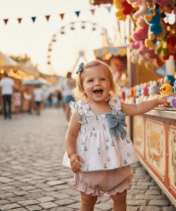 Conjunto camisa tirantes y pololo VELERO