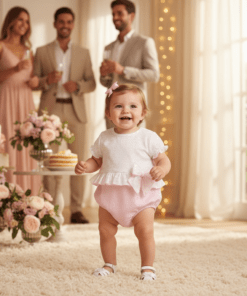 Pelele niña PLUMETI rosa