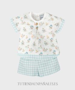 Conjunto camiseta SAFARI y pantalón Babidu familia Aventura