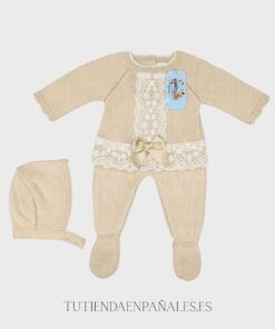 Conjunto hilo 3 piezas ENCAJE LAZO