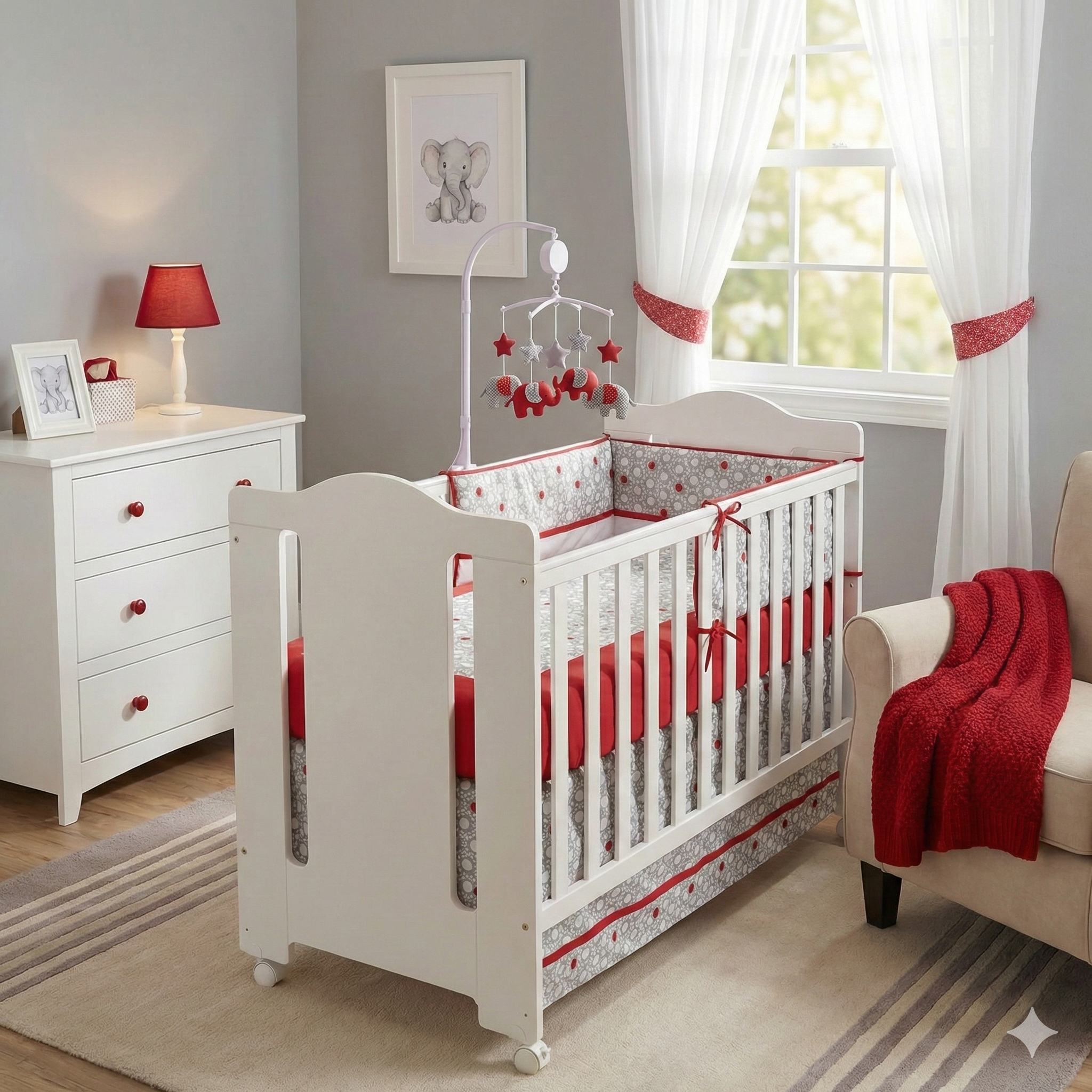 Colcha + protector de cuna Micos modelo VINILO