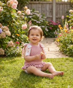 Conjunto 2 piezas punto tela familia FLORES