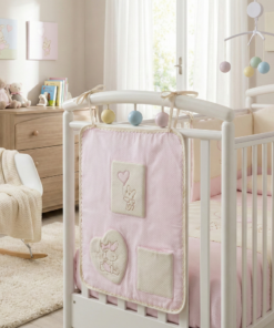 Bolsillo lateral cuna Micos modelo CONEJITOS