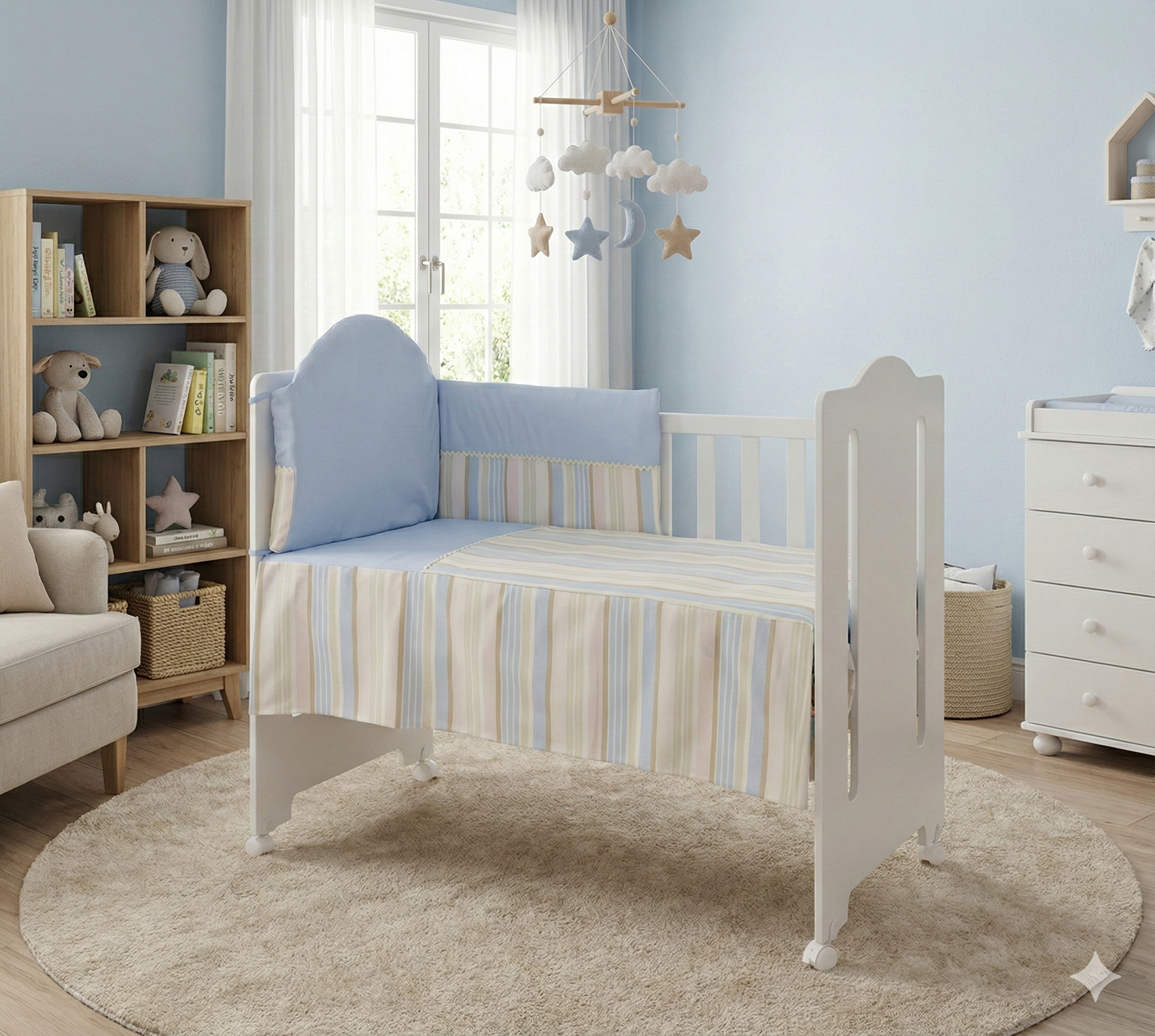 Colcha + protector de cuna Micos modelo YOEDULAND