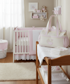 Bolso canastilla Micos modelo CONEJITOS