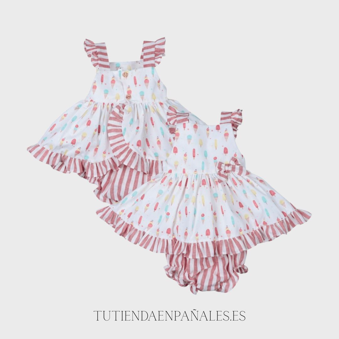 Jesusín tirantes con braga familia ICE CREAM