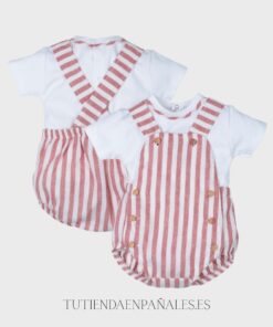 Conjunto ranita tirantes 2 piezas familia ICE CREAM